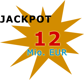 Jackpot 12 Millionen Euro