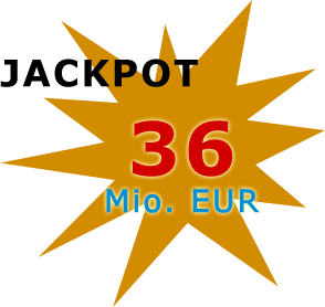 Jackpot 36 Millionen Euro