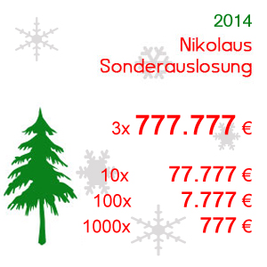 Nikolaus Sonderauslosung 2014