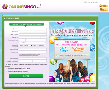 Online Bingo