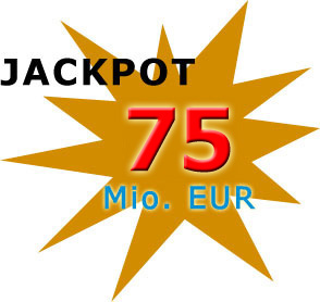 Jackpot 75 Millionen Euro
