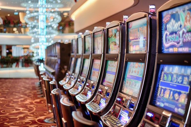 Slot-Maschinen in einem Casino | Foto: Pexels.com by CC0 License