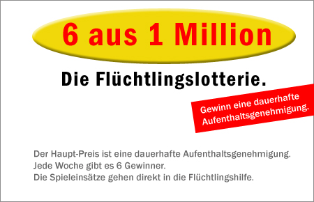 "Flüchtlingslotterie"