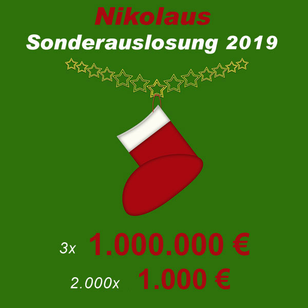 Nikolaus Sonderauslosung 2019